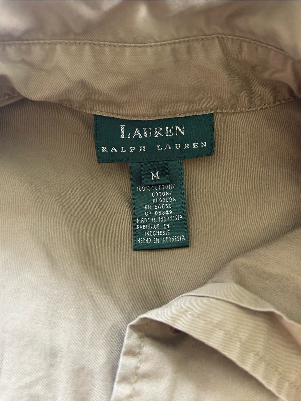 Vintage Ralph Lauren Outdoor / Fly-Fishing Utility Button-Down Shirt - Picture 3 of 6